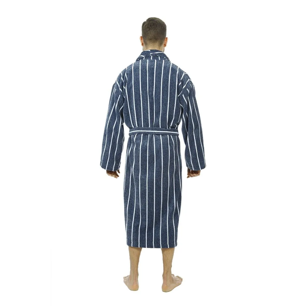 Mens Luxury Premium Egyptian Cotton 400 gsm Velour Gowns