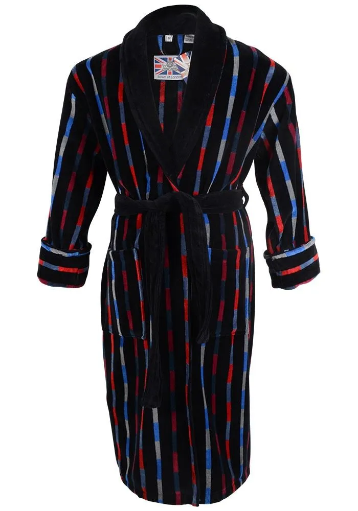 Mens Luxury Premium Egyptian Cotton 400 gsm Velour Gowns