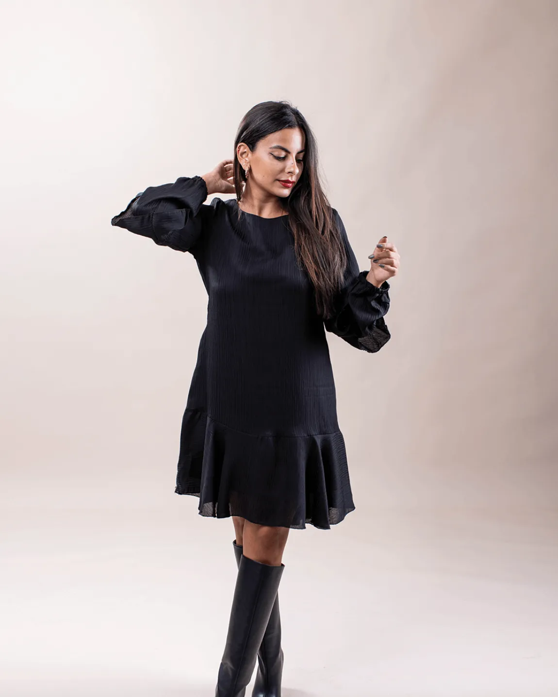 Mini Pleated Dress