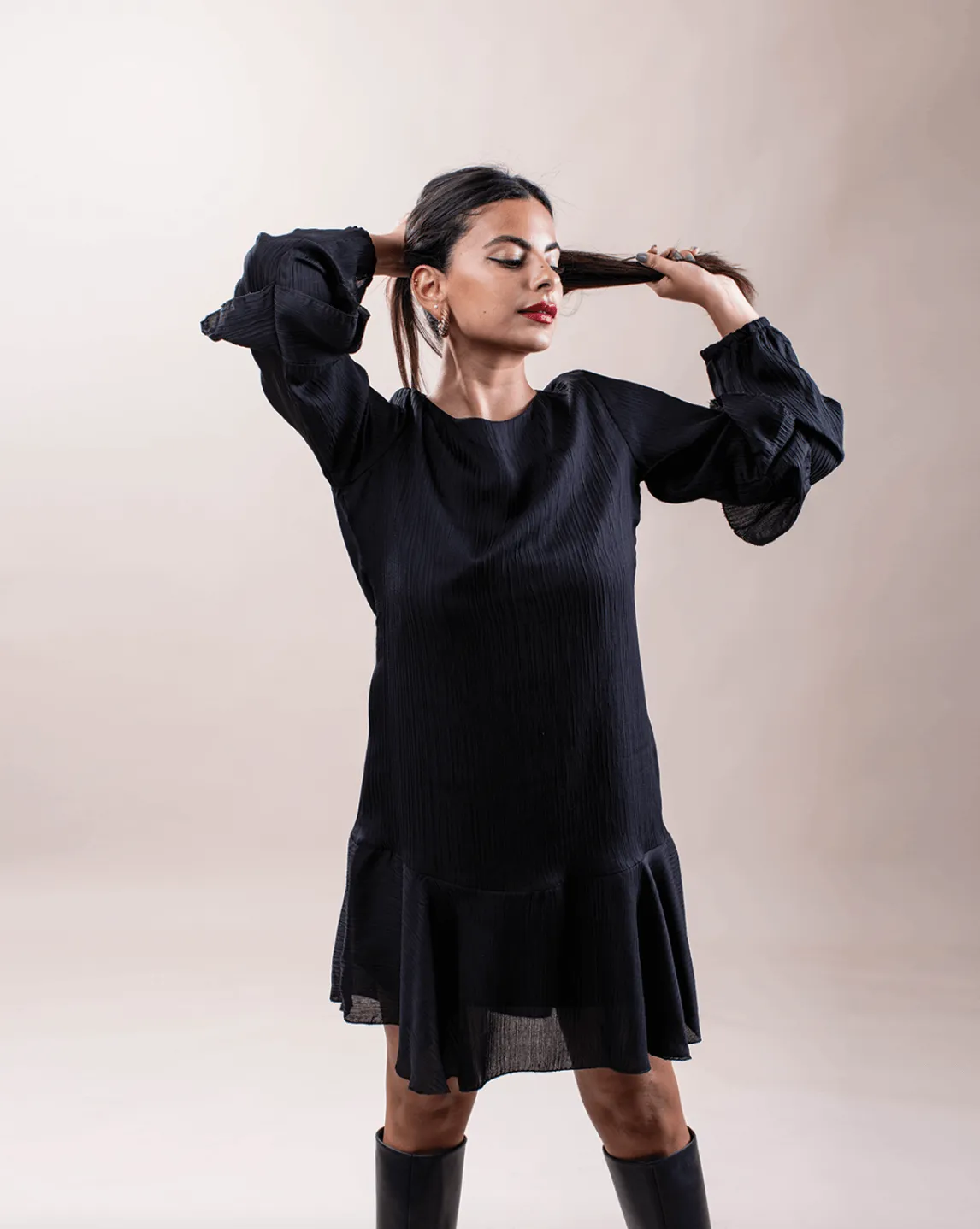 Mini Pleated Dress