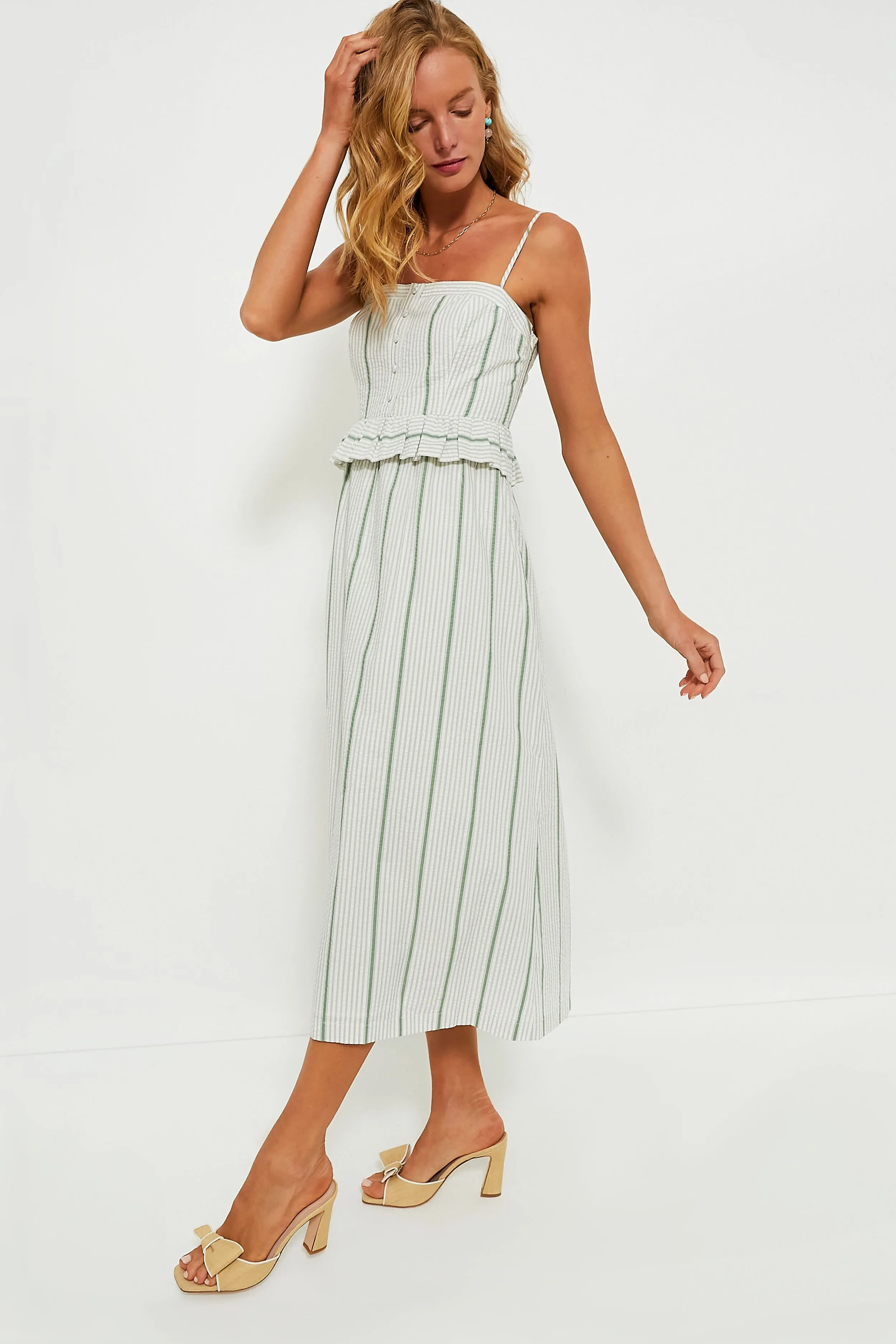 Mondego Stripe Seersucker Maddy Dress