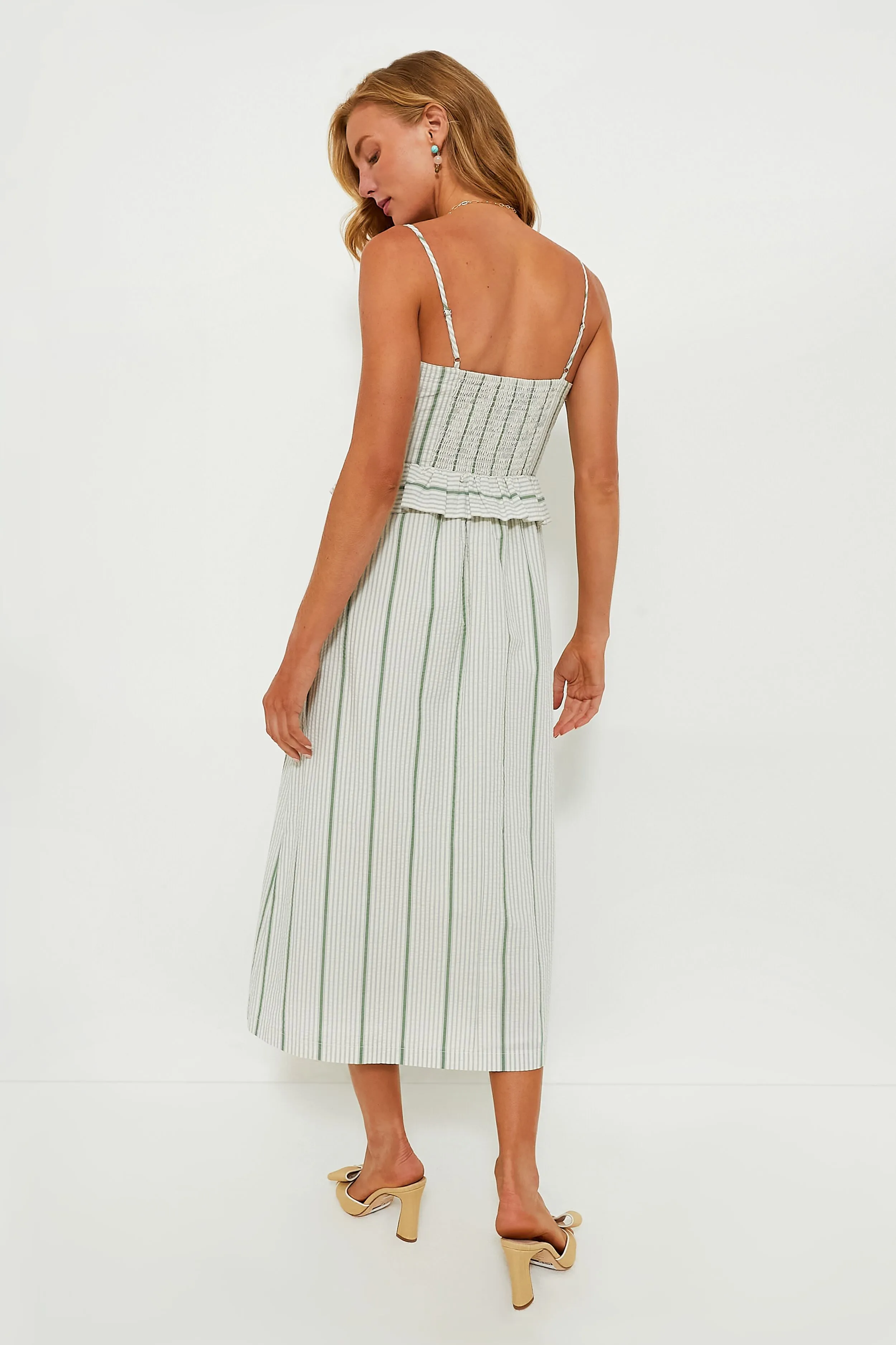 Mondego Stripe Seersucker Maddy Dress