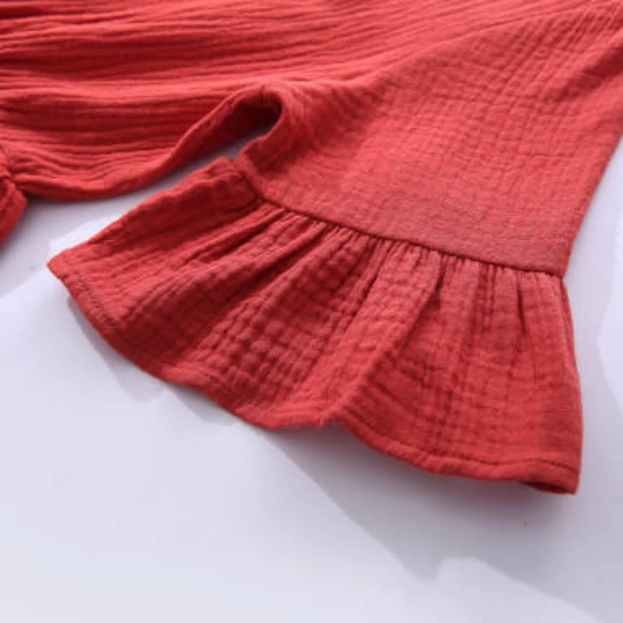 Mother Rust Colored Midi High Low Dress