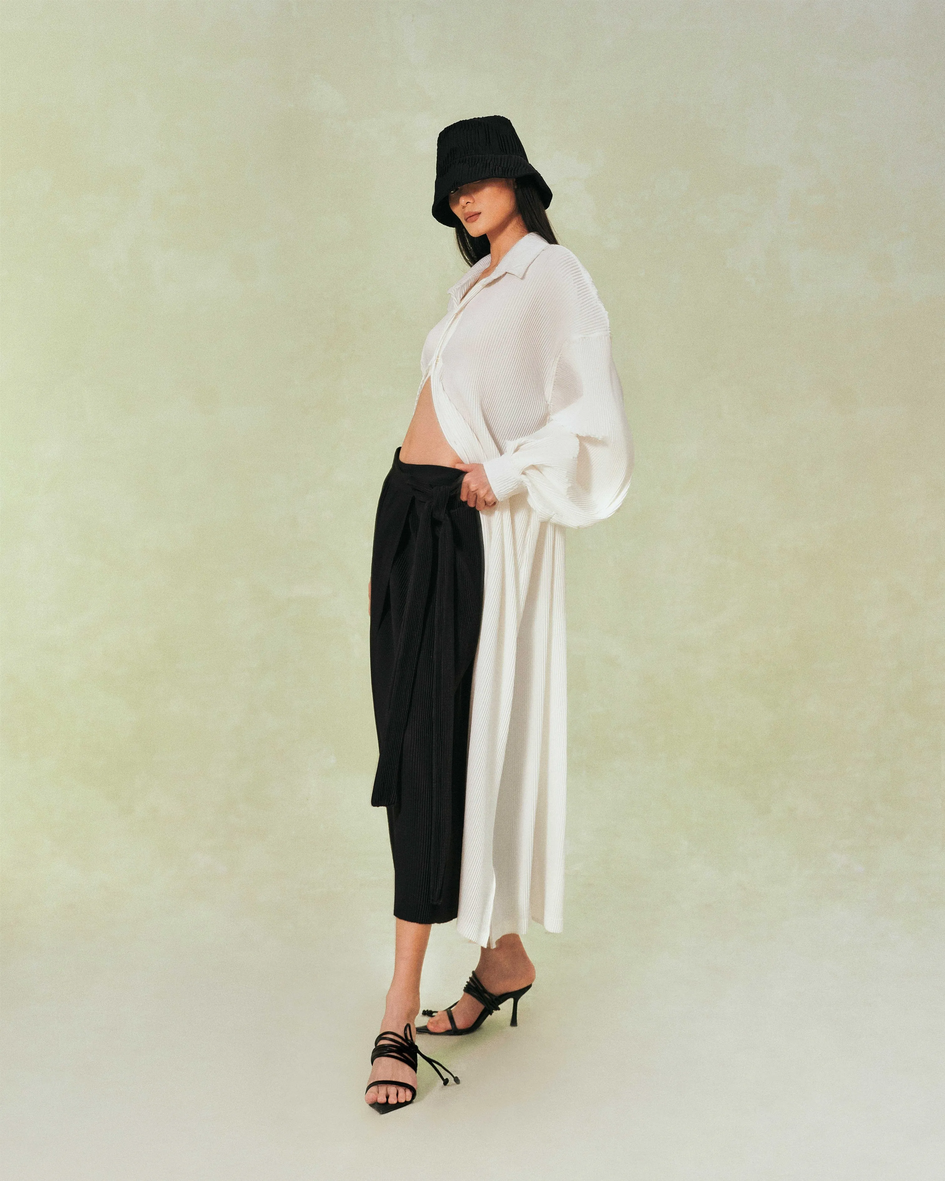 Nameless Pleated Jacket-dress