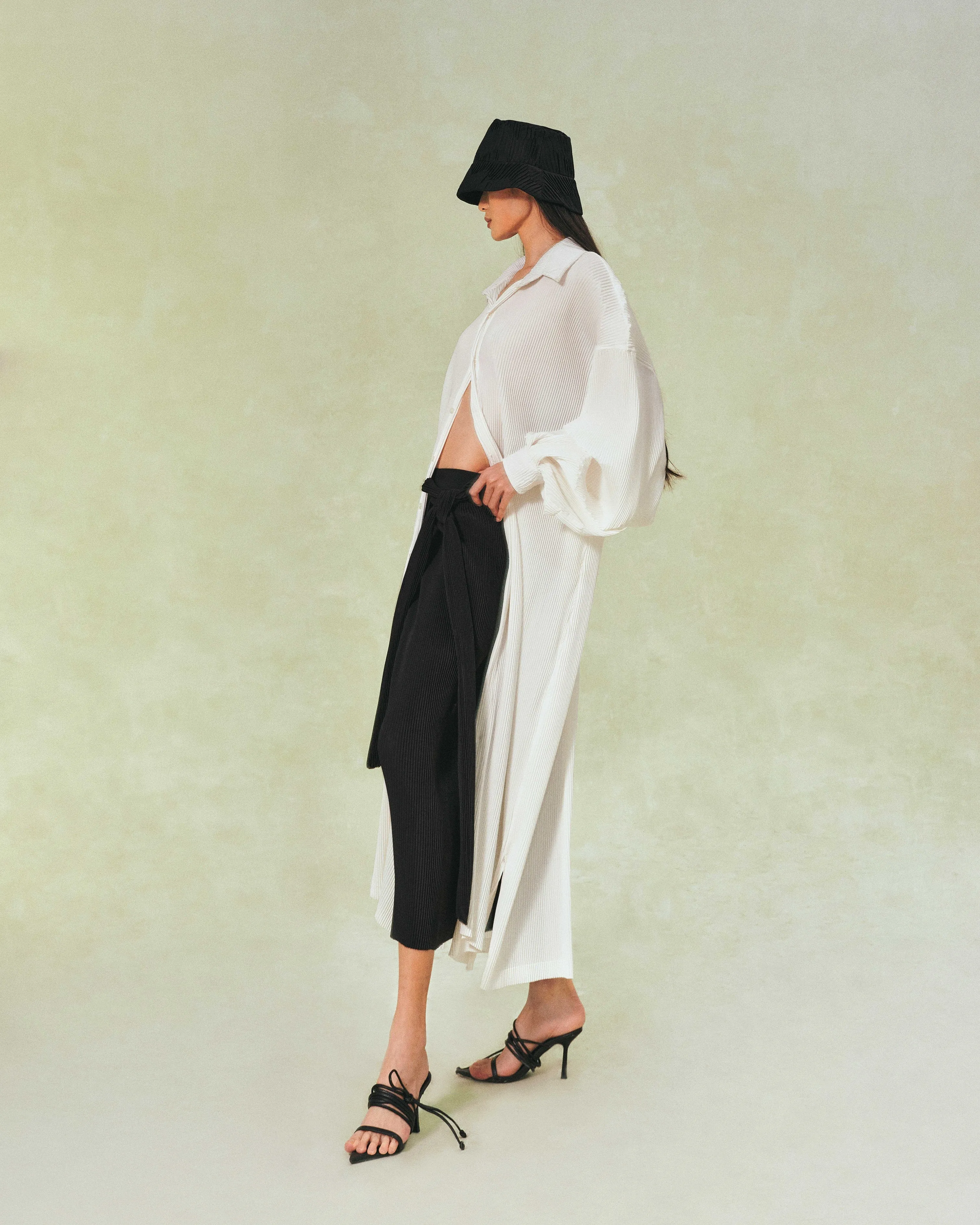 Nameless Pleated Jacket-dress