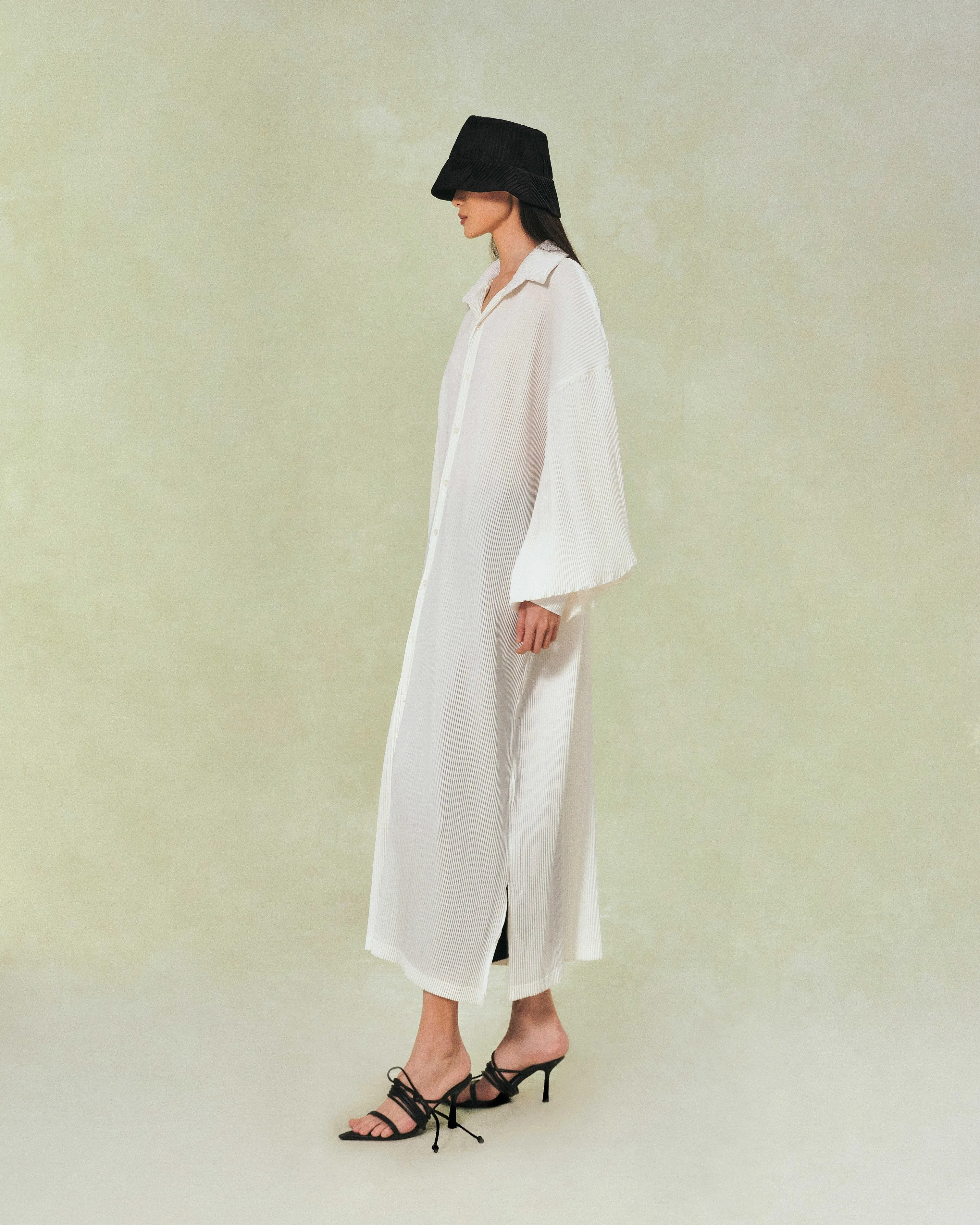 Nameless Pleated Jacket-dress