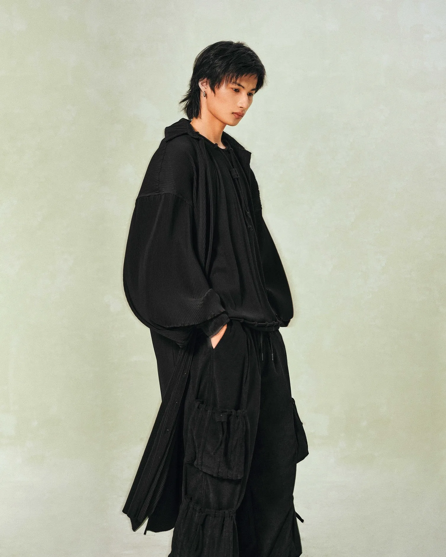 Nameless Pleated Jacket-dress