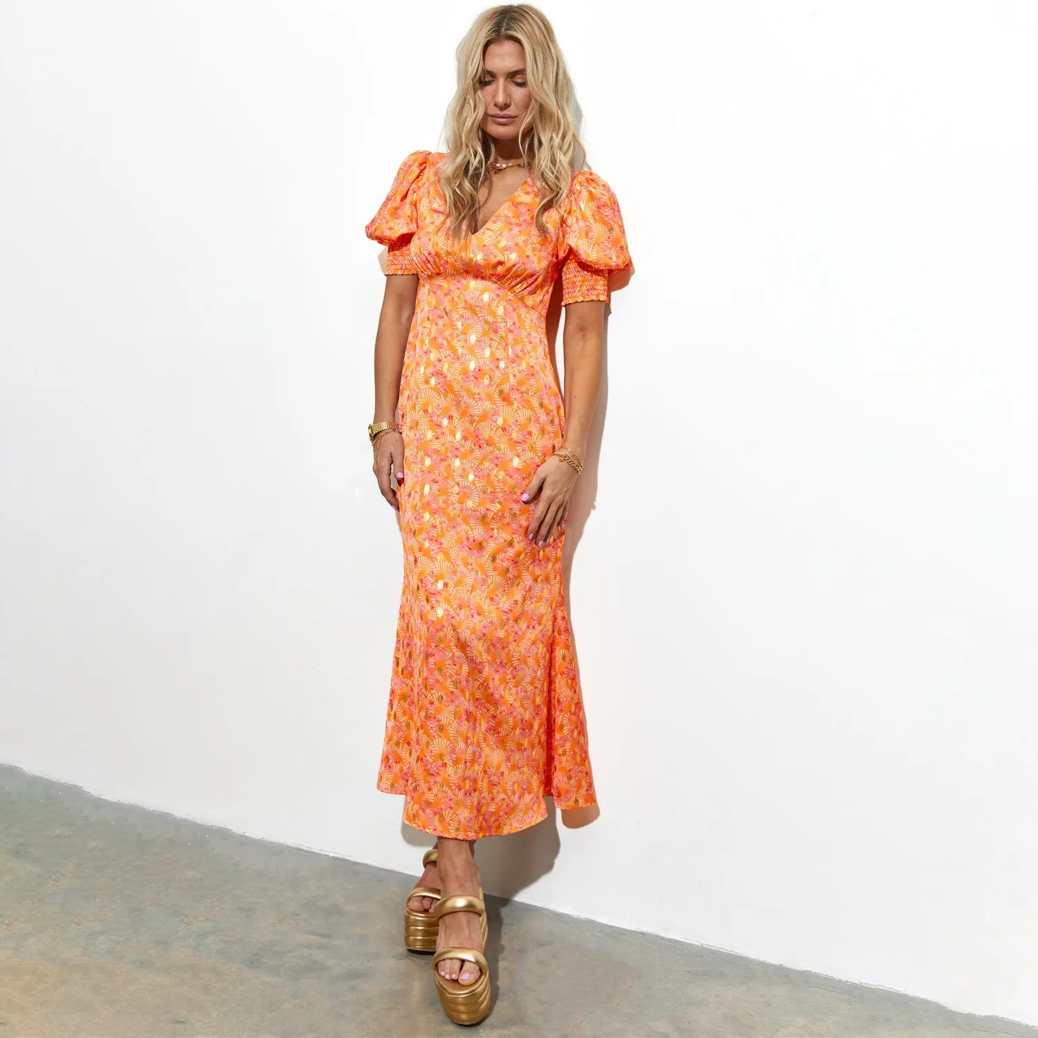 Ombre Shell May Dress