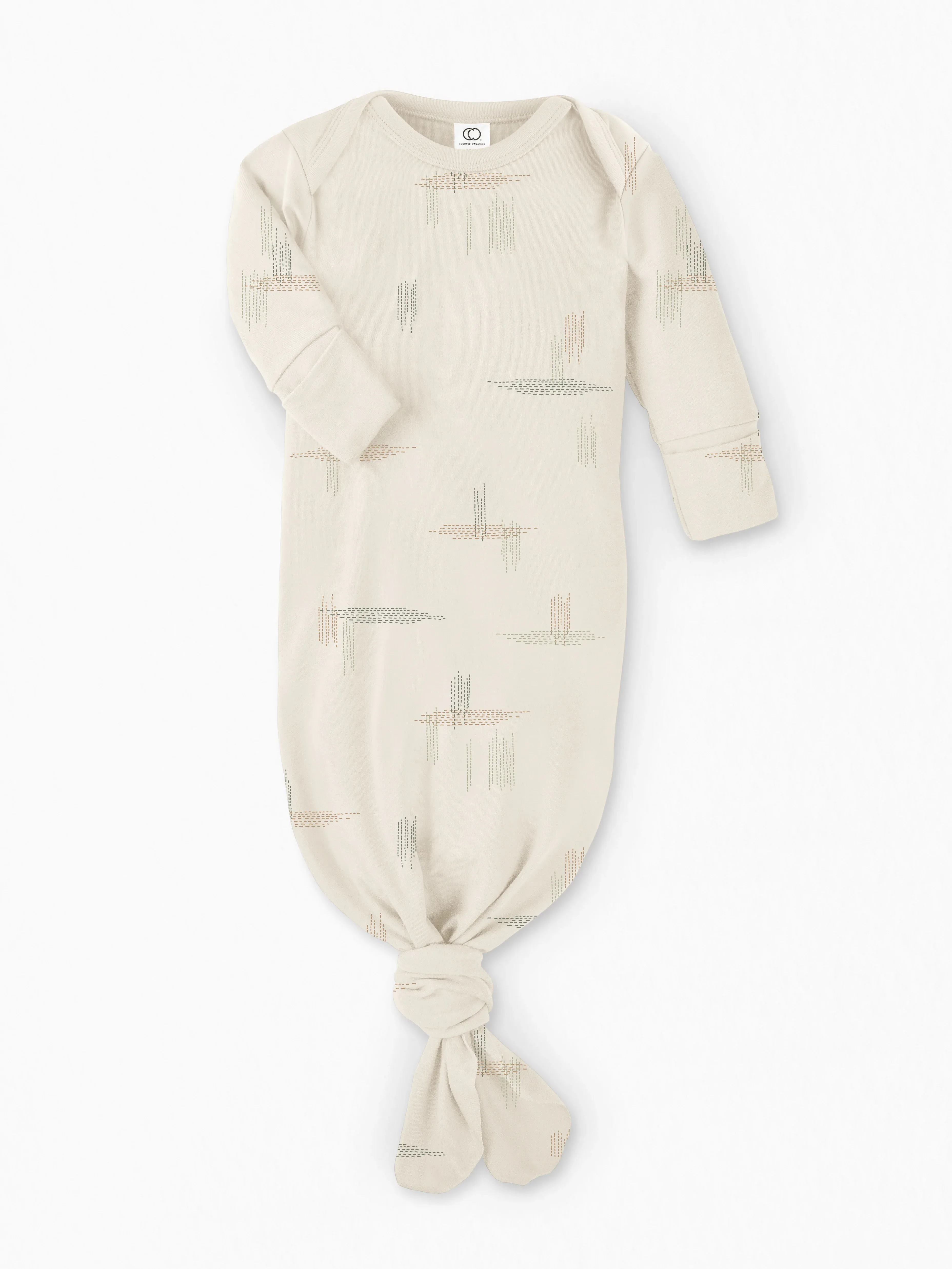 Organic Newborn Baby Sleeper Gown