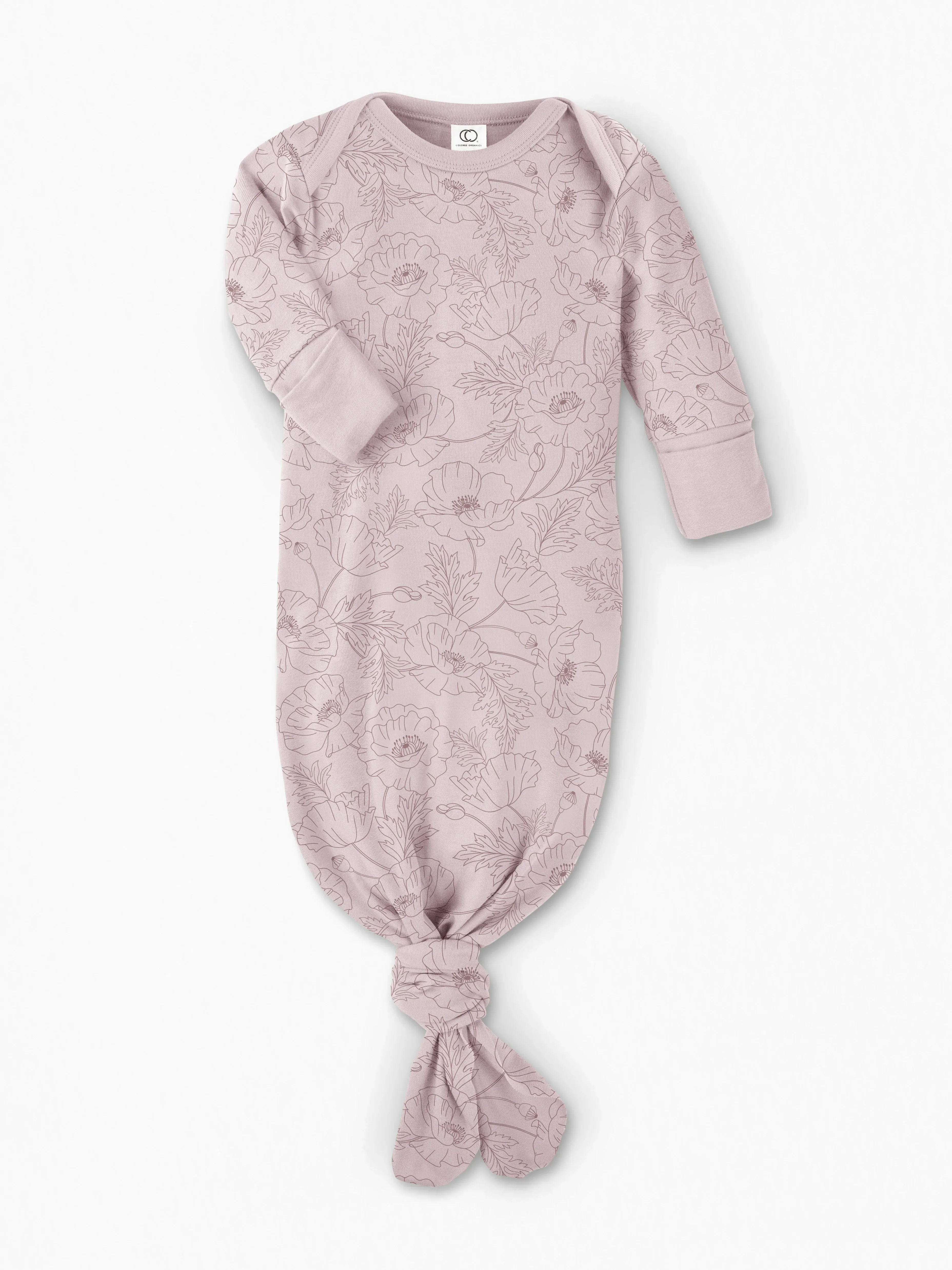 Organic Newborn Baby Sleeper Gown
