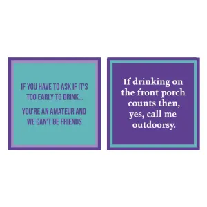 Outdoorsy Cocktail Napkins