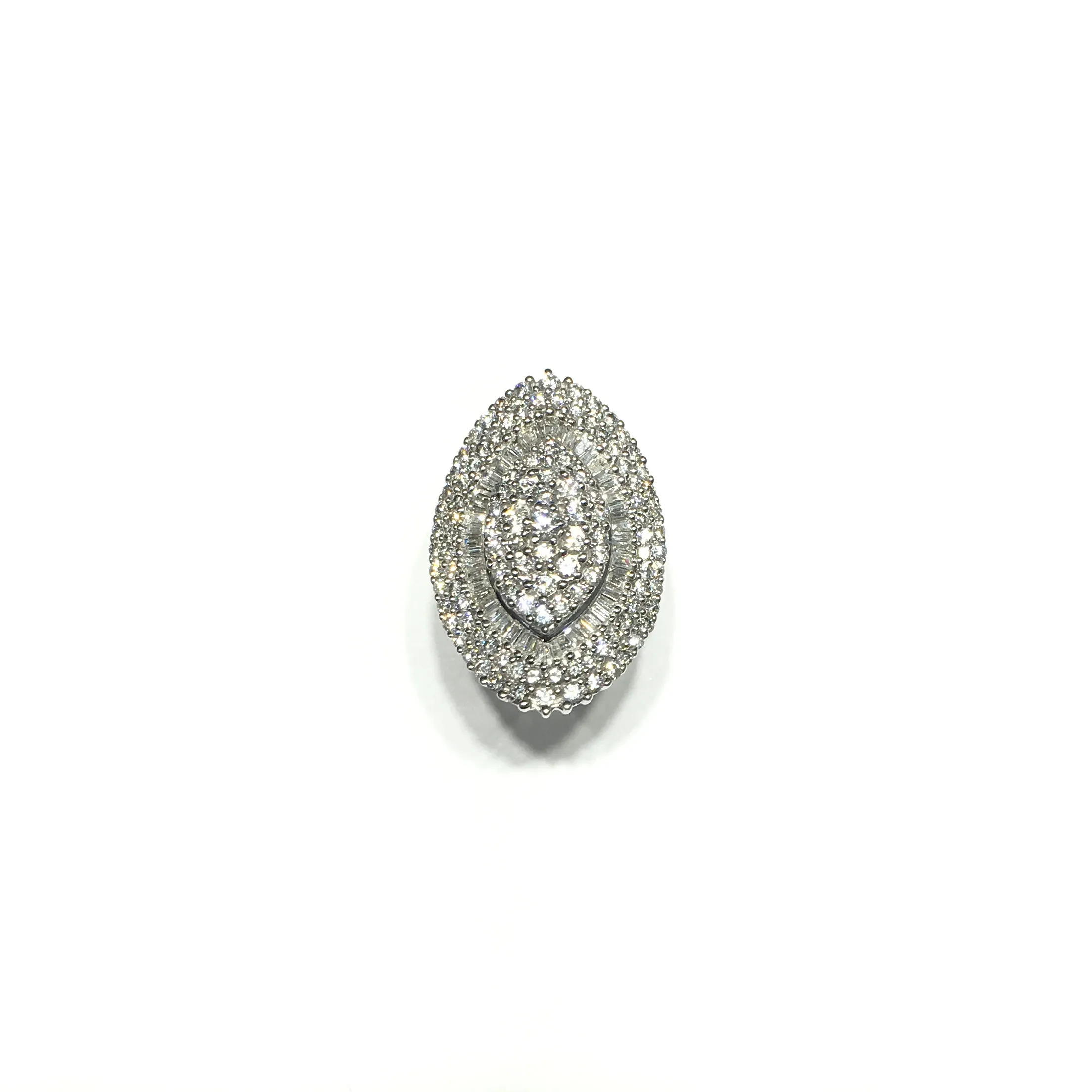 Oval Cocktail Diamond Ring (14K)