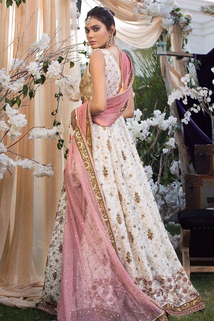 Pakistani Bridal Dress in  Lehenga Choli Style