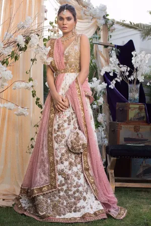 Pakistani Bridal Dress in  Lehenga Choli Style