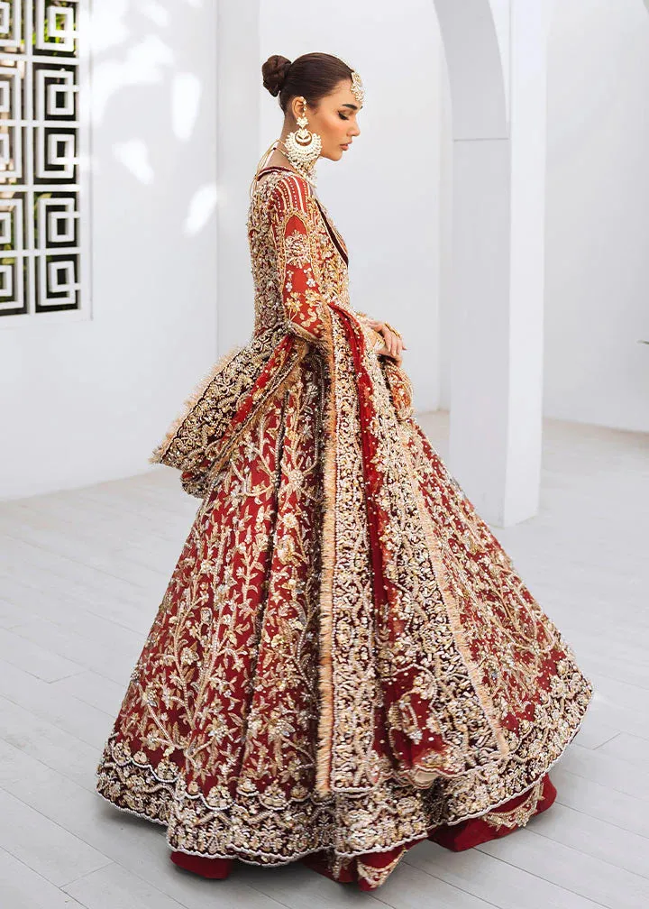 Pakistani Bridal Gown Lehenga Style