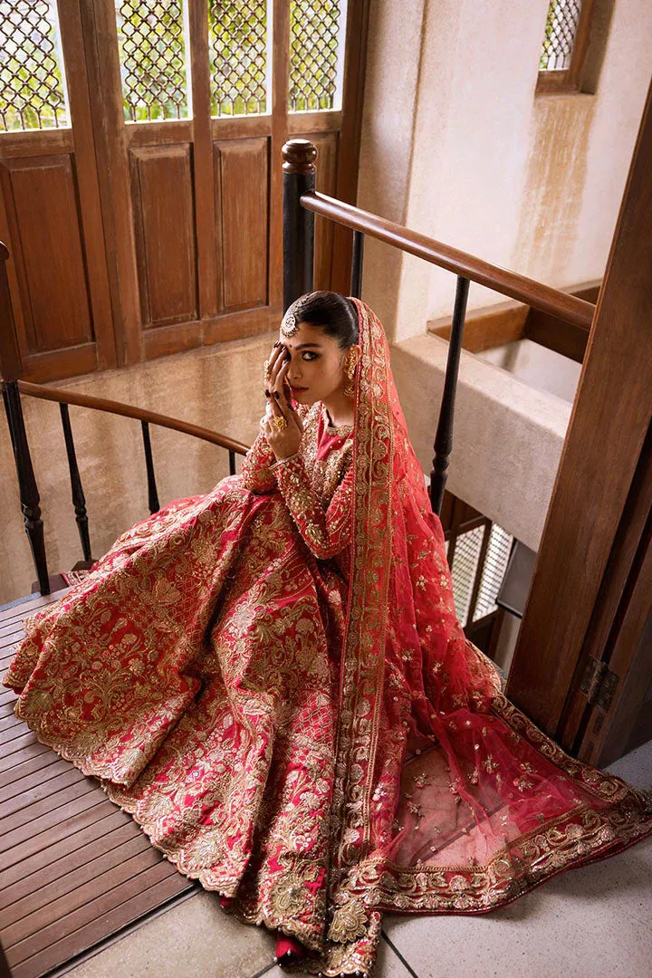 Pakistani   Wedding Dress Maxi And Red Sharara