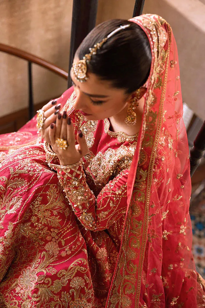 Pakistani   Wedding Dress Maxi And Red Sharara