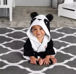 Panda Hooded Bath Robe