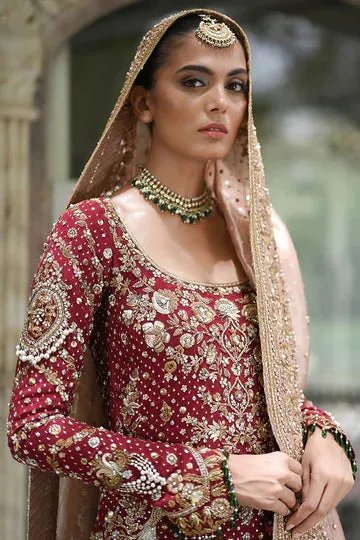 Peach Lehenga With Long Shirt