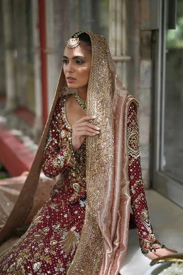 Peach Lehenga With Long Shirt