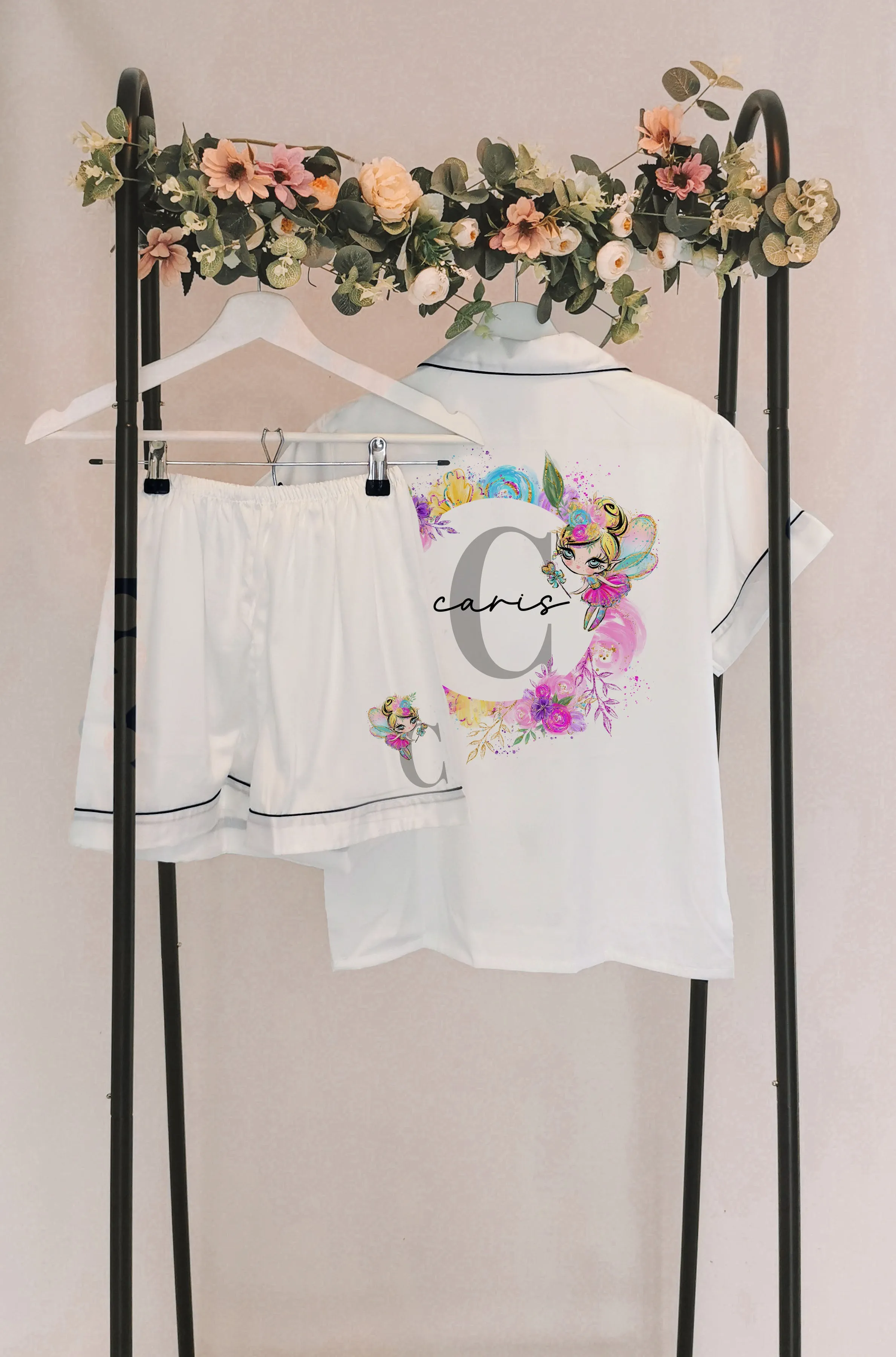 Personalised Fairy Kids Pyjamas