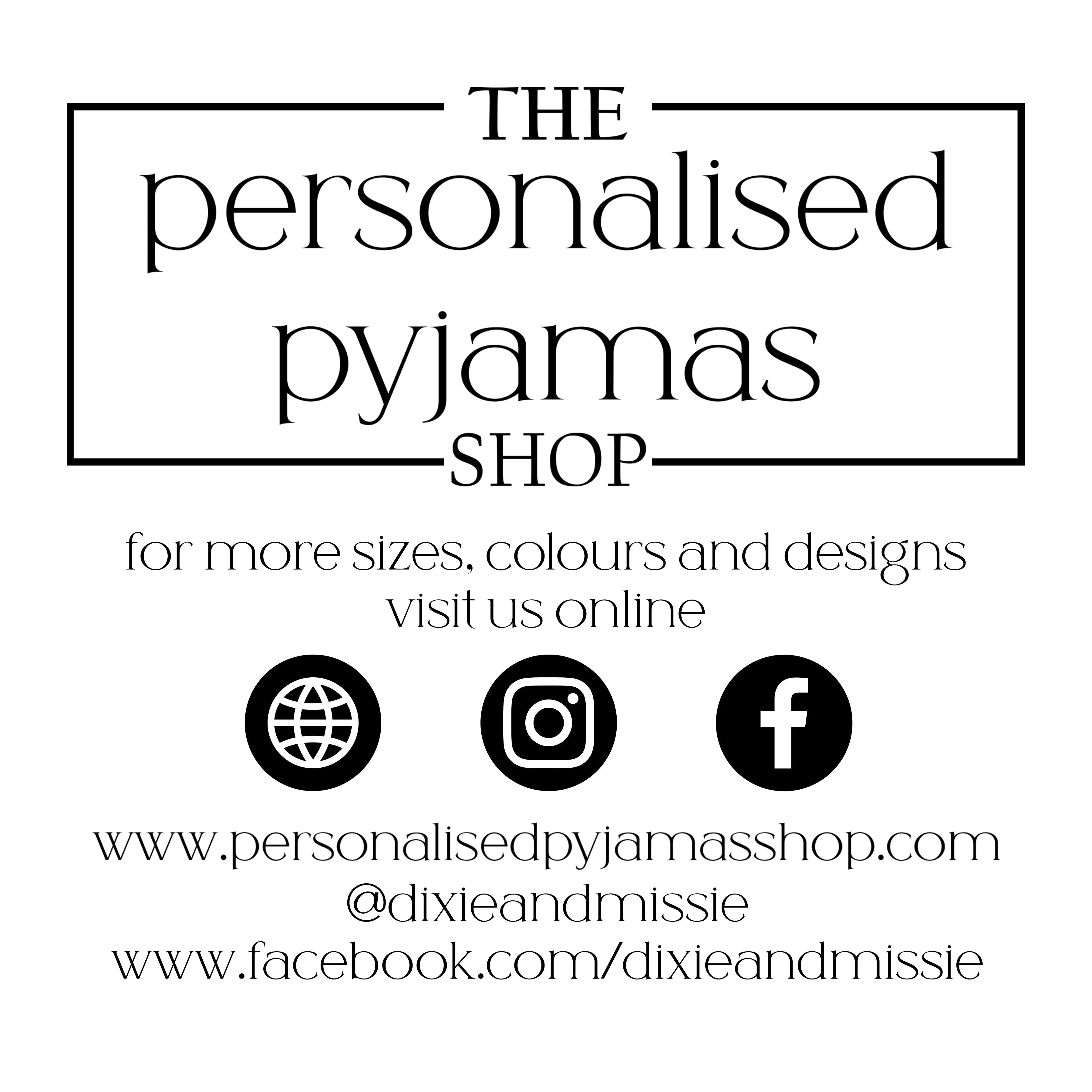 Personalised Queen Bee Pyjamas