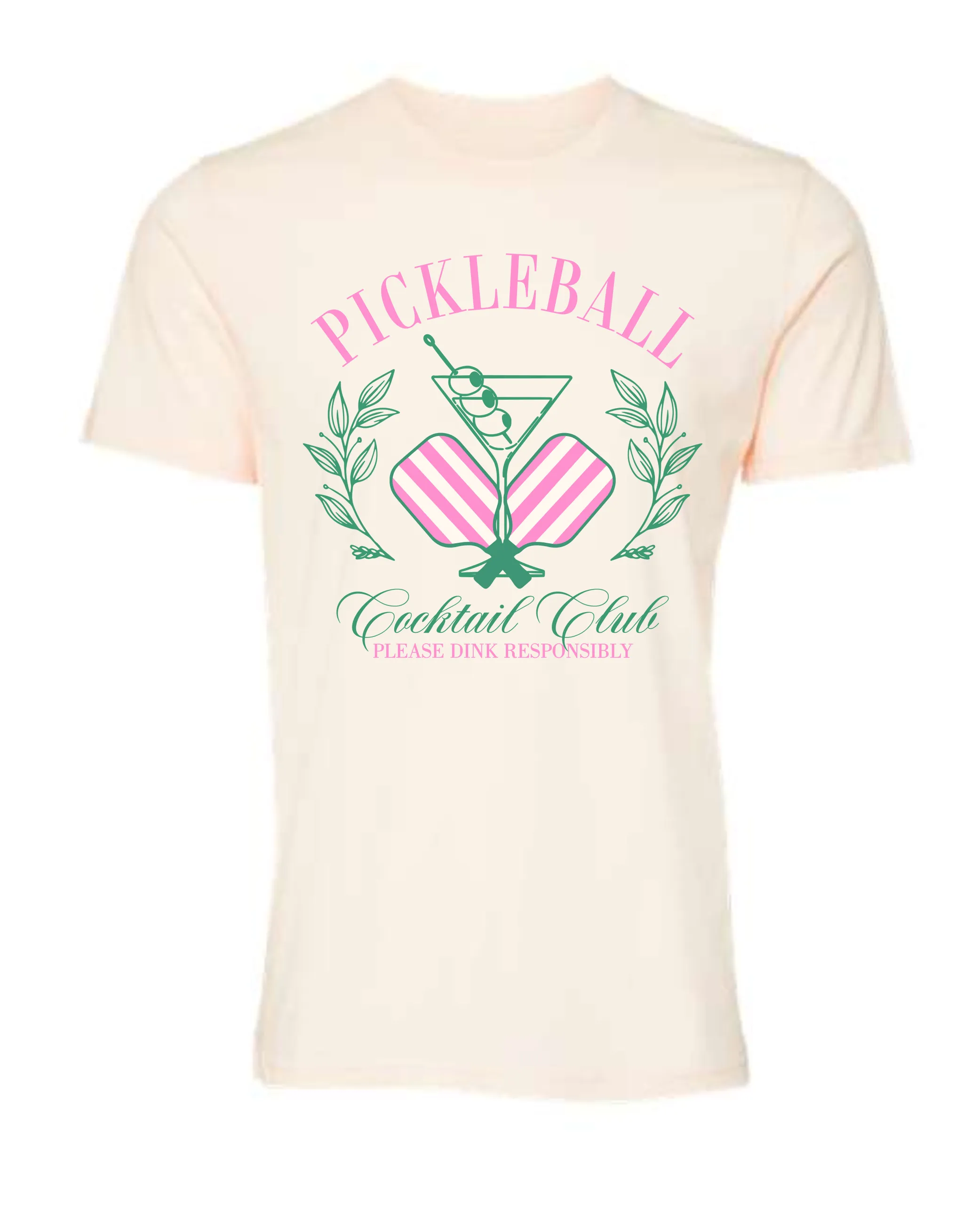 Pickleball Cocktail Club (Bella   Canvas)