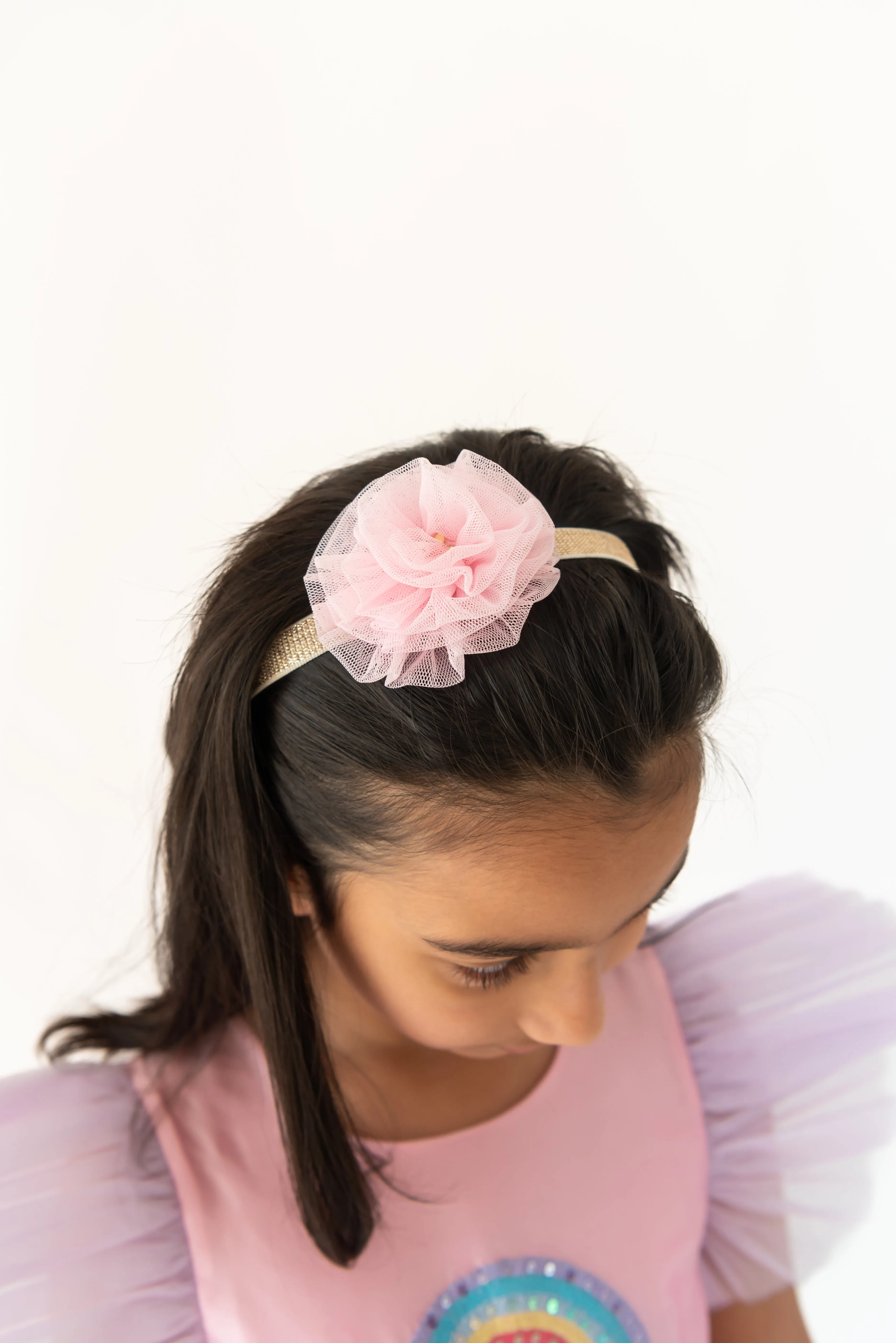 Pink Tulle headband