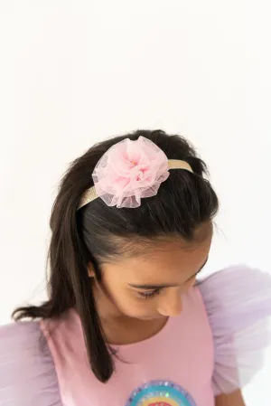 Pink Tulle headband