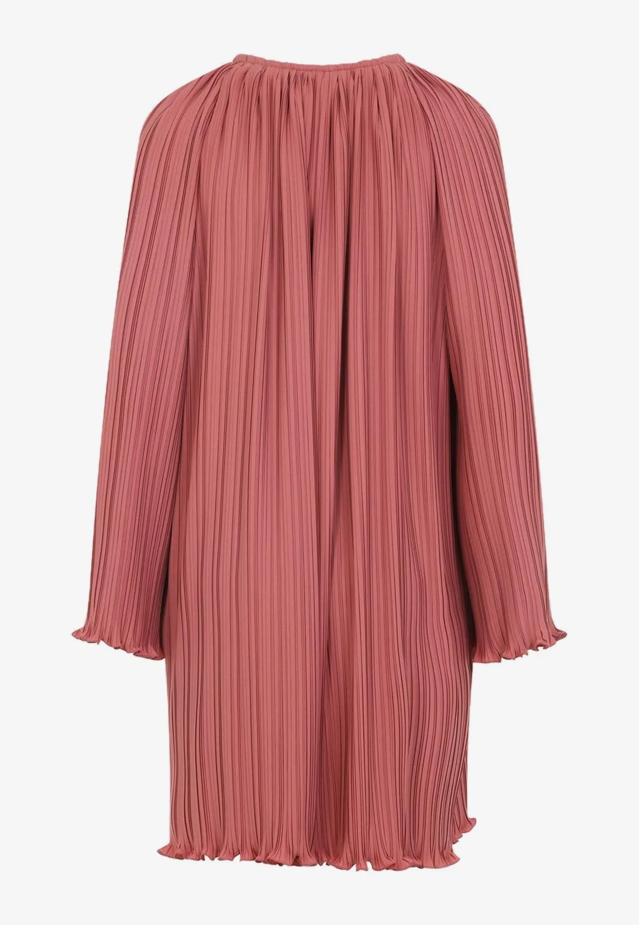 Pleated Mini Dress