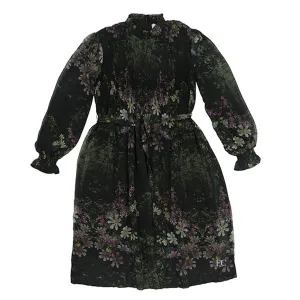 Pleated tie waist dress by Porter
