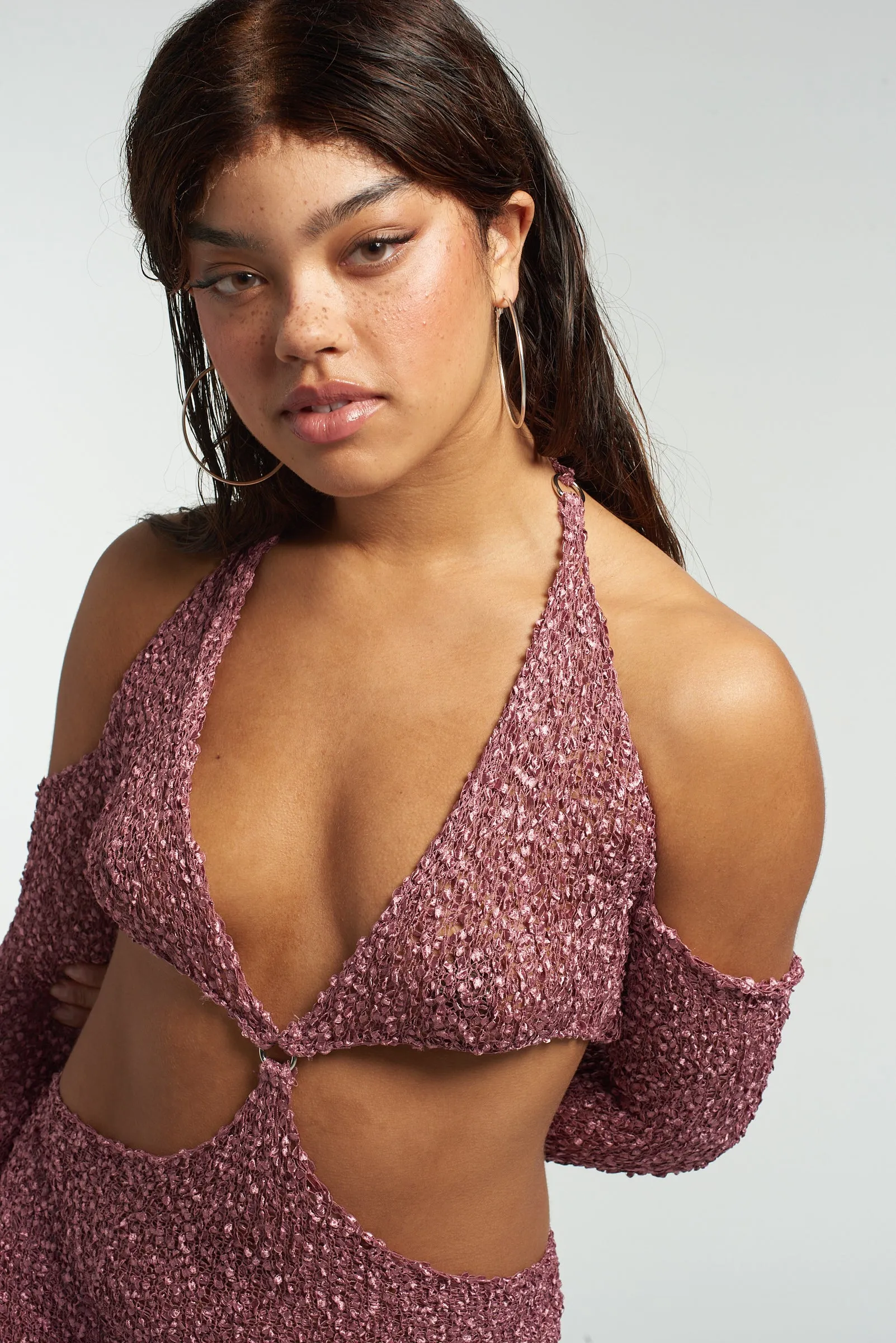Poison Cut Out Mini Dress
