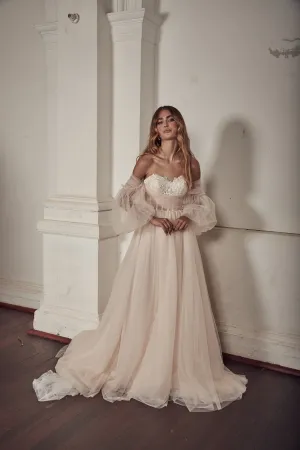Portofino Tulle Wedding Gown