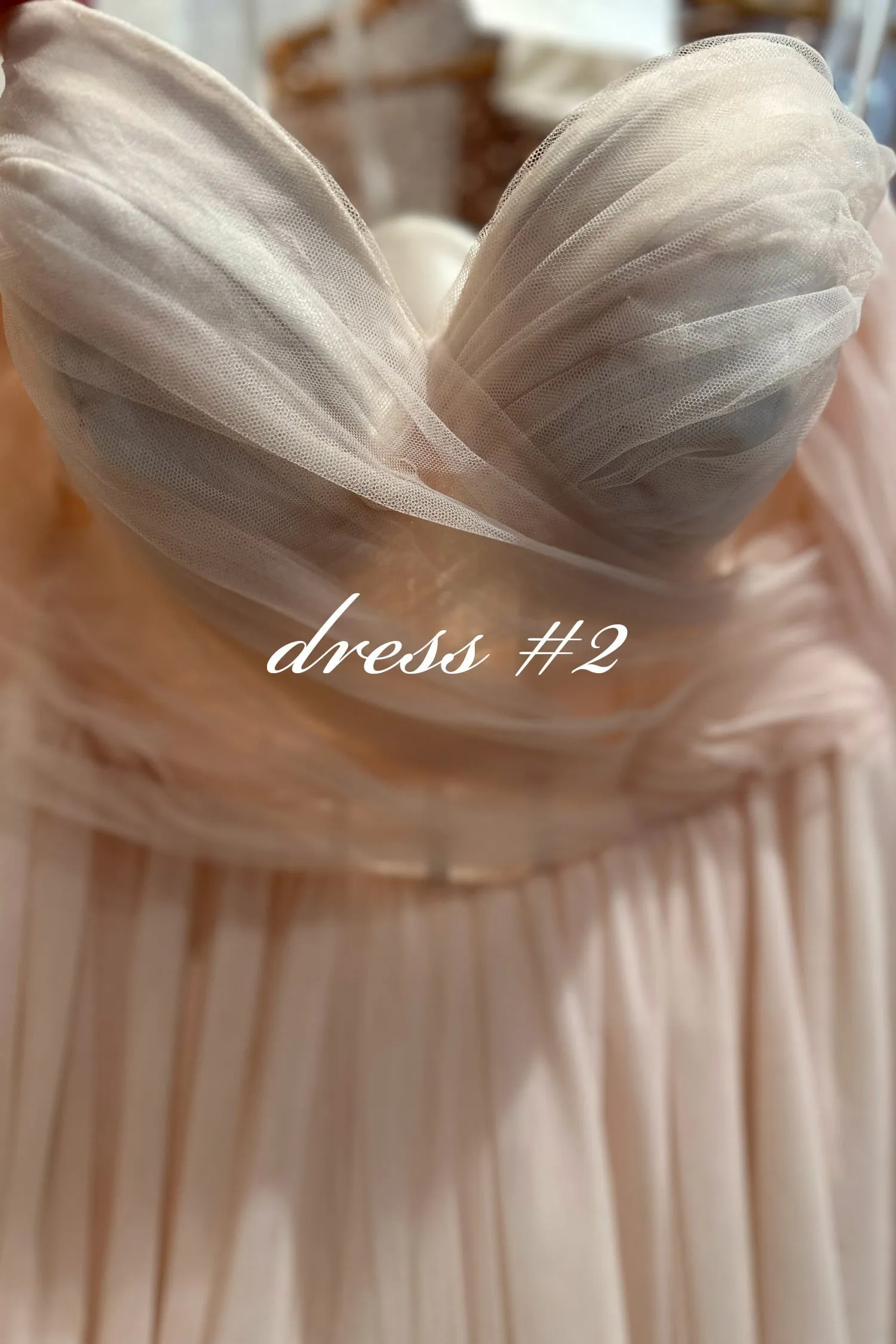 Portofino Tulle Wedding Gown