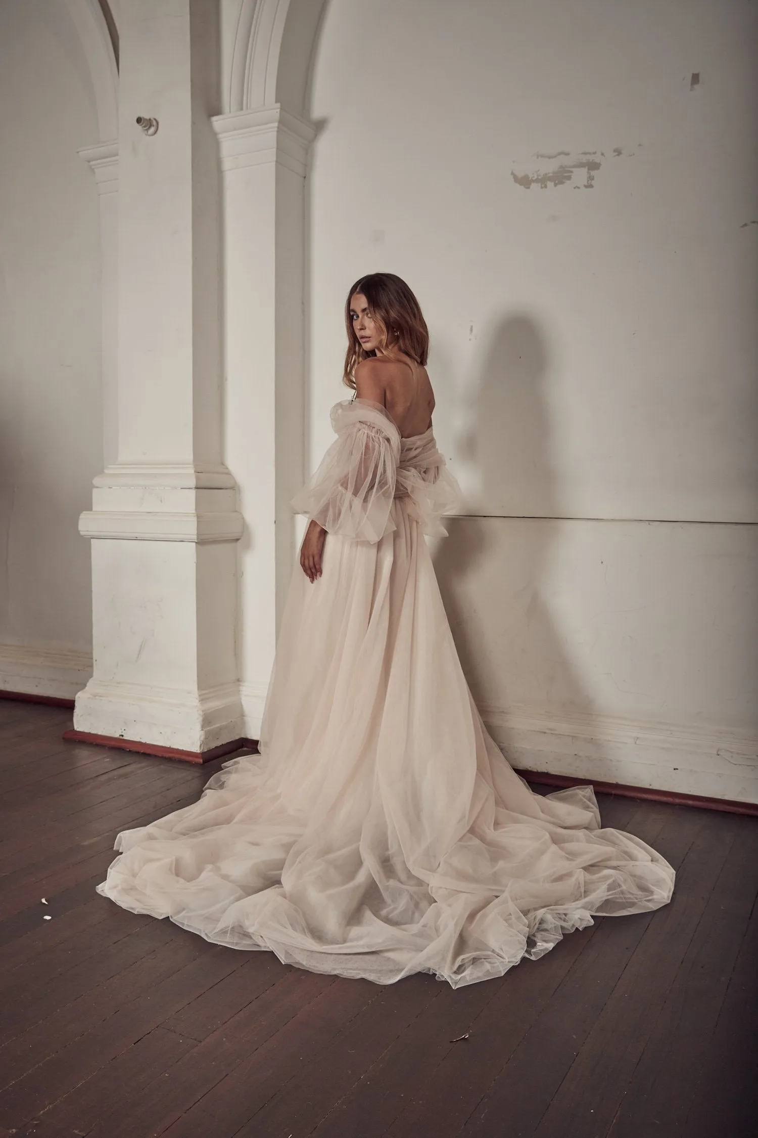 Portofino Tulle Wedding Gown