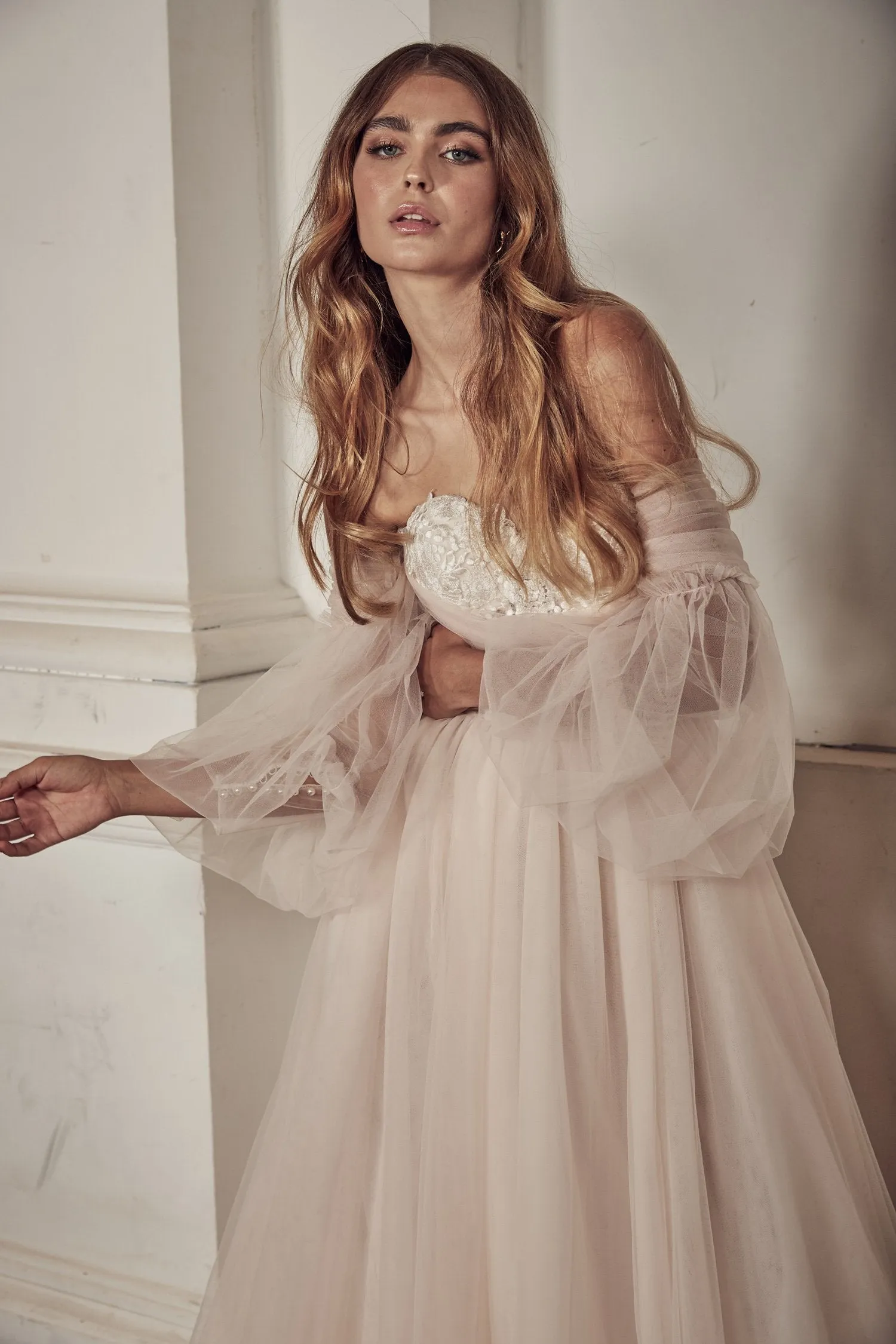 Portofino Tulle Wedding Gown