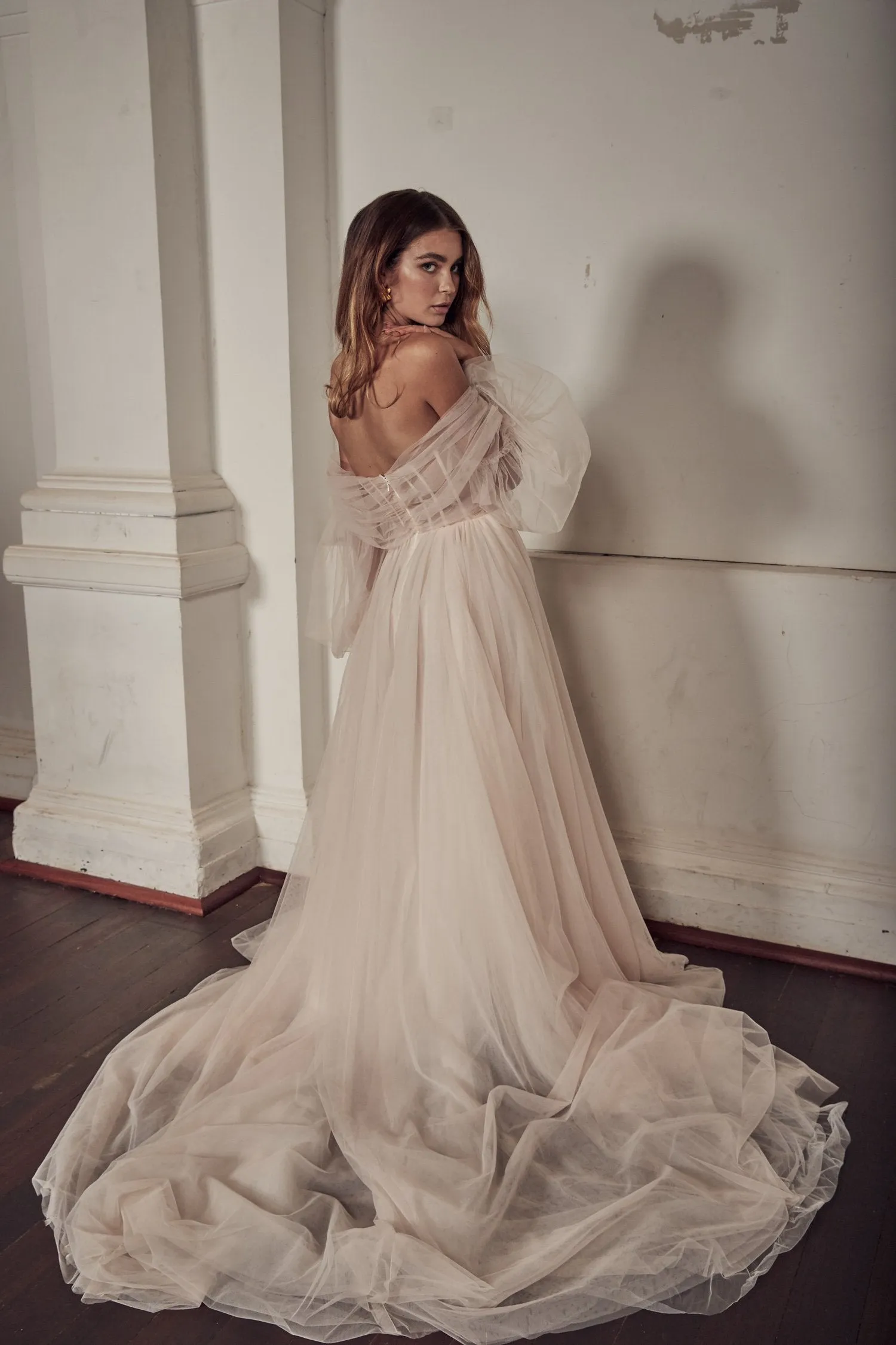 Portofino Tulle Wedding Gown