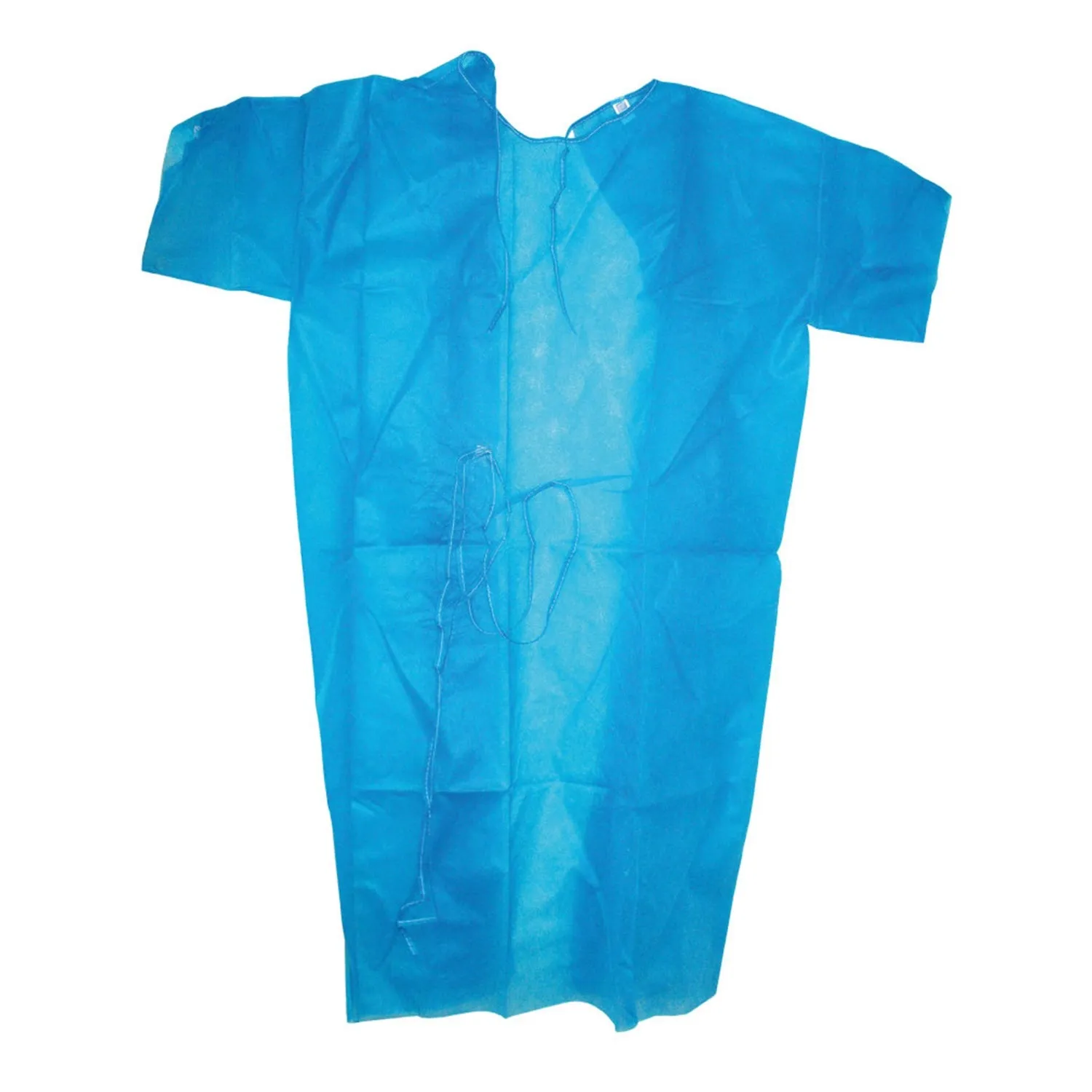 Premier Examination Gown | Short Sleeves | Blue | Pack of 50
