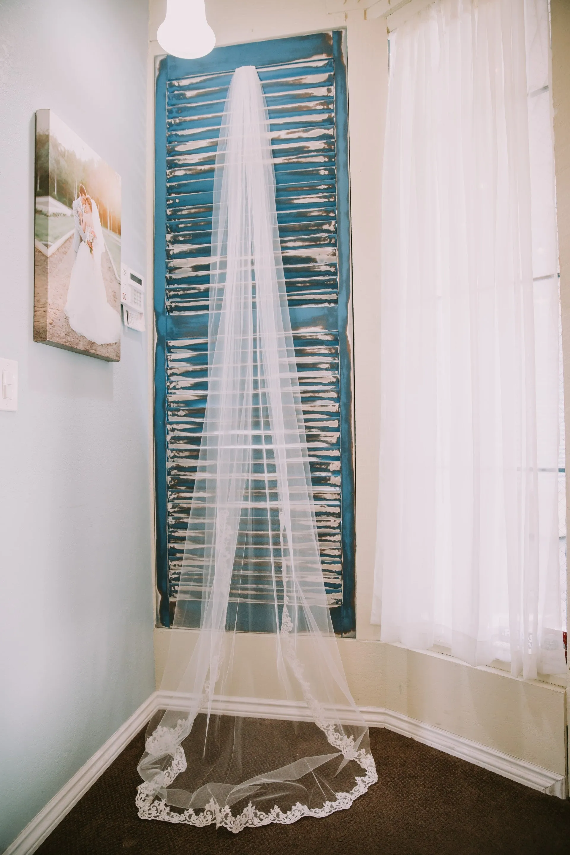 "Bring your own Lace" Custom Lace Applique Cathedral Veil