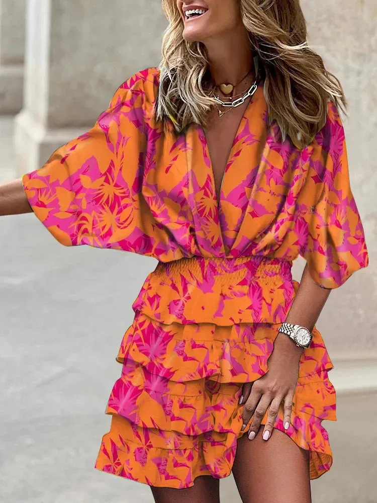 Reese - Ruffled Casual Dress