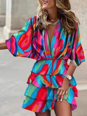 Reese - Ruffled Casual Dress