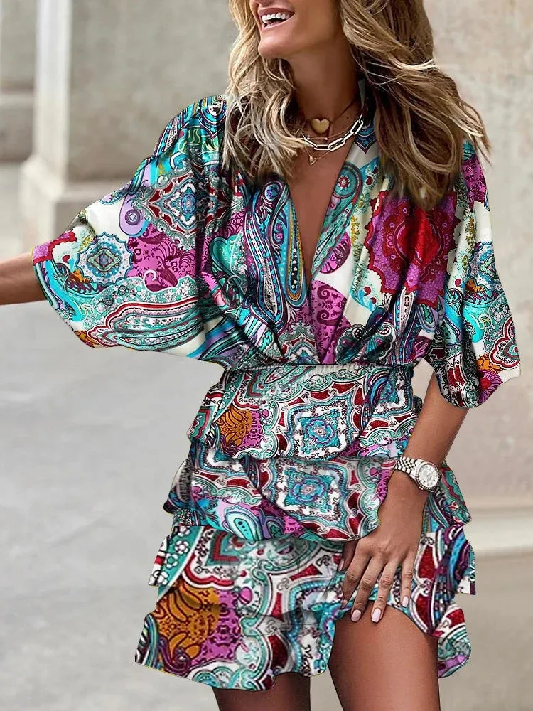 Reese - Ruffled Casual Dress
