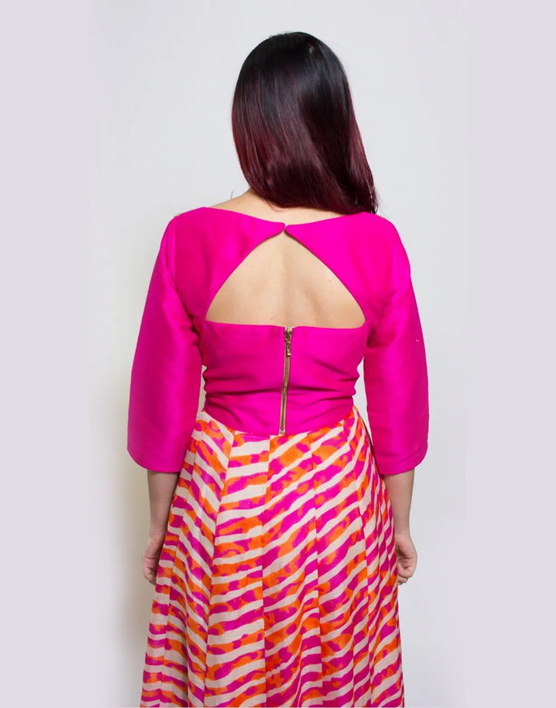 Rent Dark Pink Leheria Gowns- Glamourental