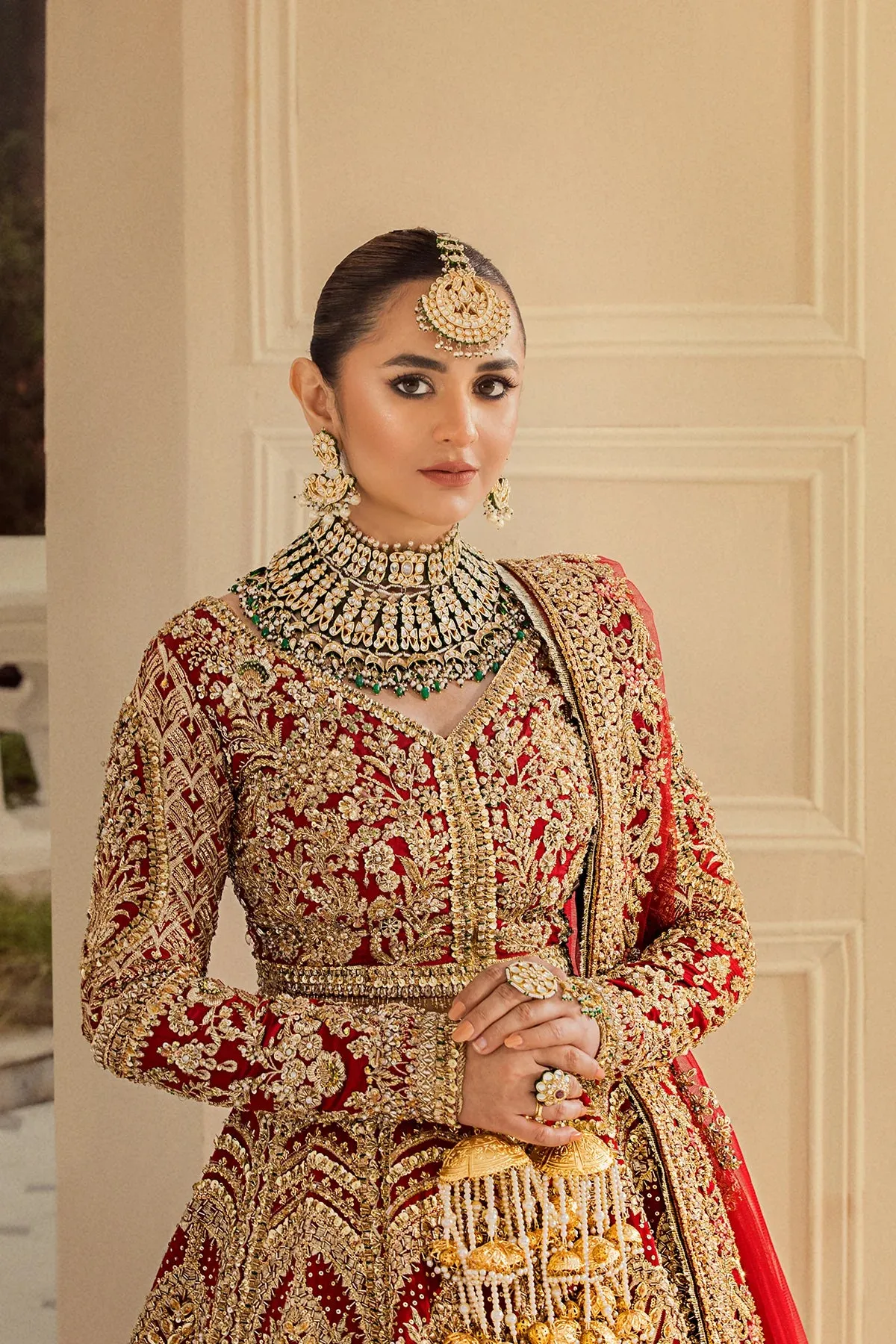 ROYAL ROSE Pakistani Bridal Wedding Lehenga Choli