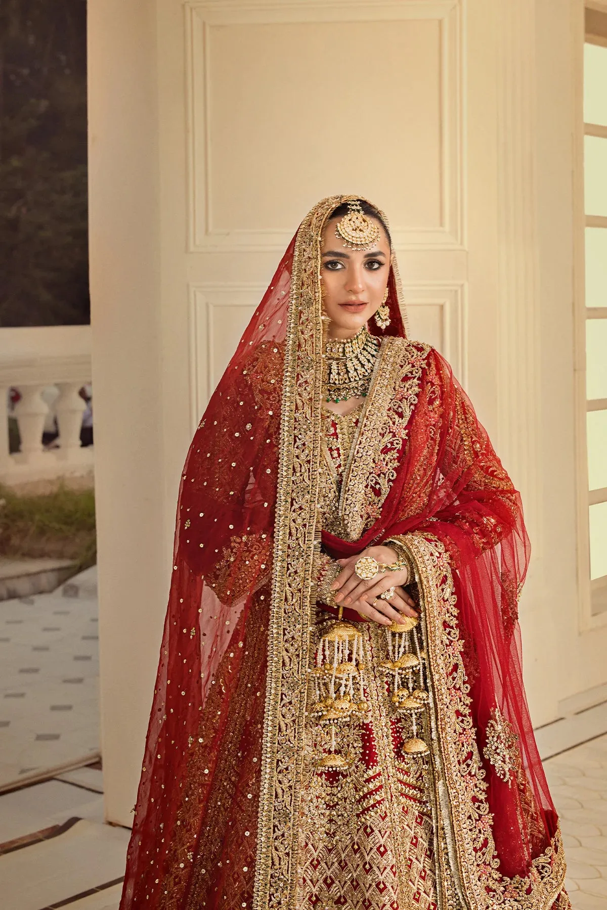 ROYAL ROSE Pakistani Bridal Wedding Lehenga Choli