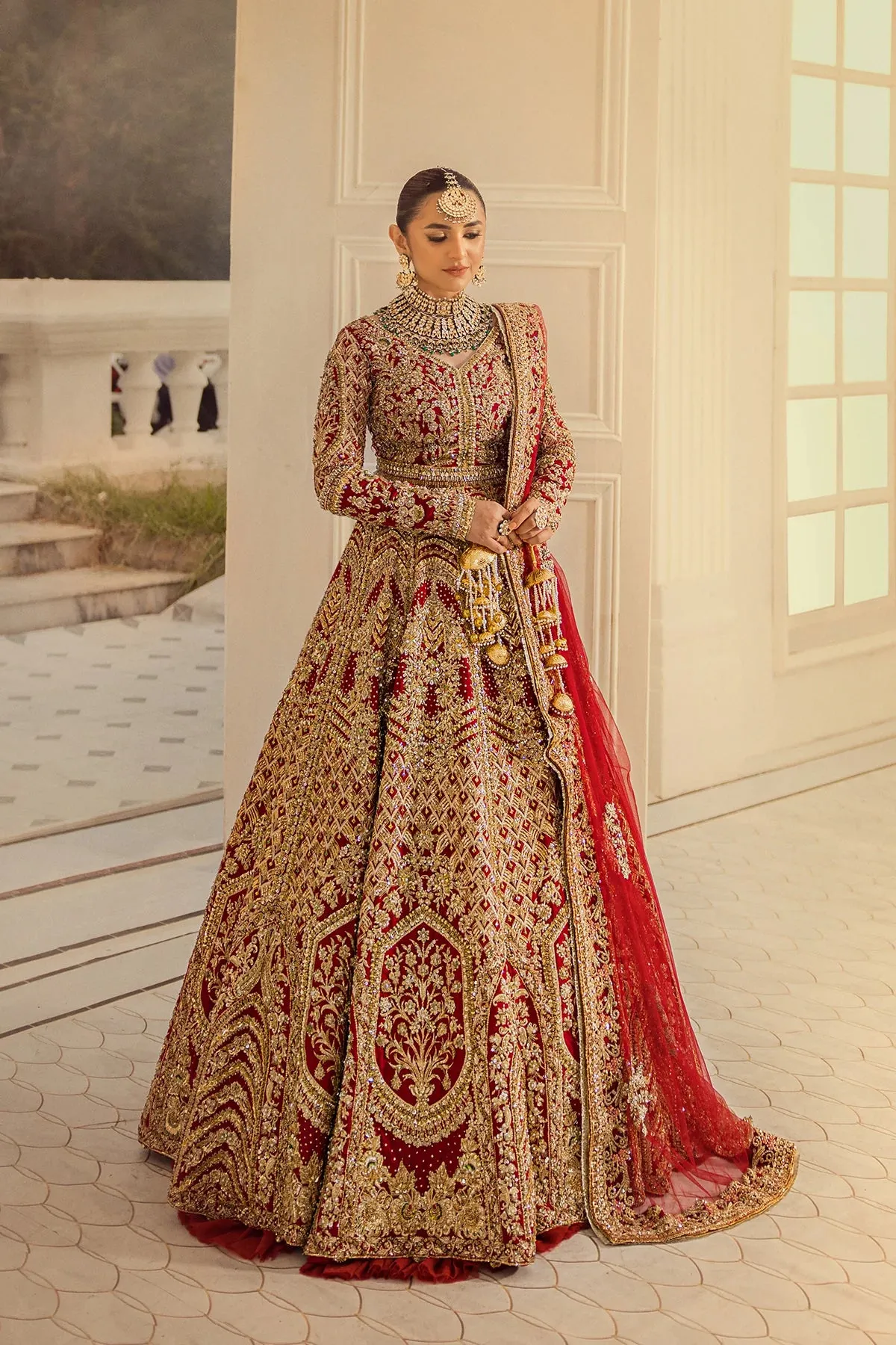 ROYAL ROSE Pakistani Bridal Wedding Lehenga Choli