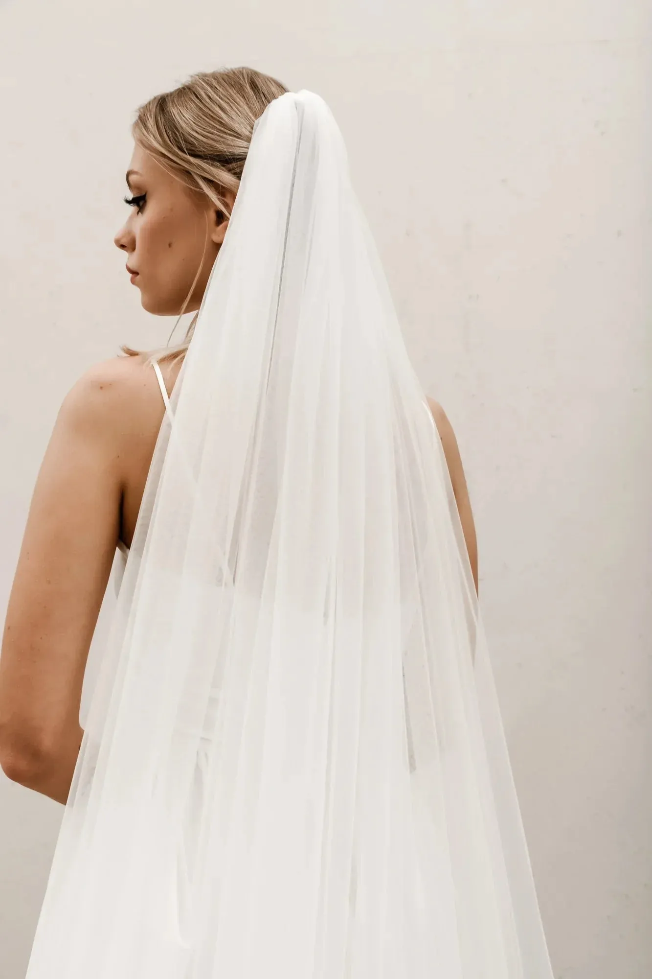 Roycebridal Dramatic Floral Veil V004