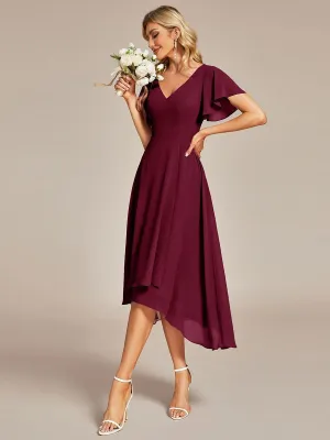 Roycebridal Grace midi mother of the bride gown in burgundy s18 Express NZ wide