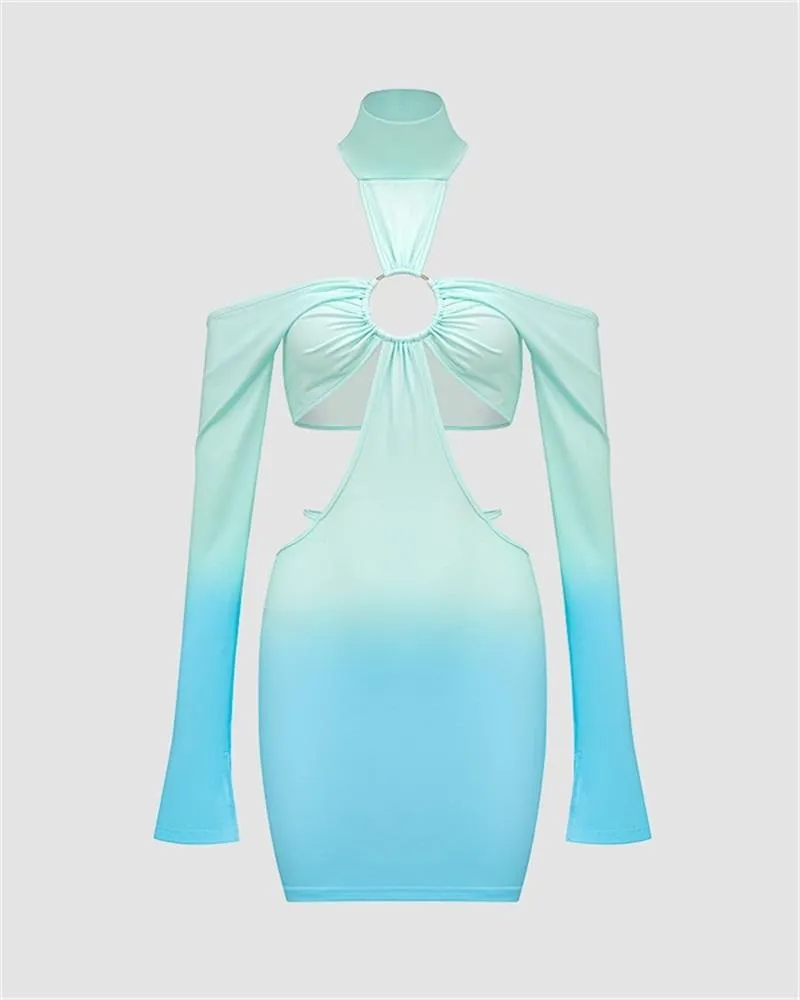 Sea Maiden Cut Out Dress