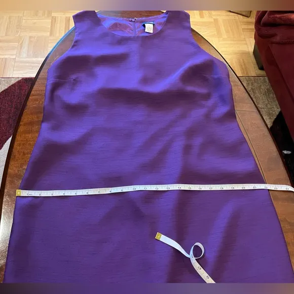 Signature Collection 2-piece set: dress and jacket embroidered, beaded purple 14